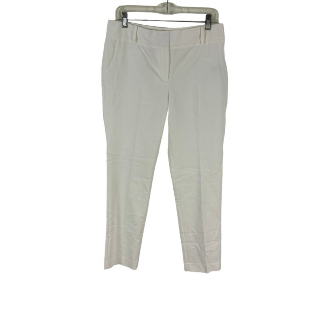 Chaus White Trouser Pants Women's 8